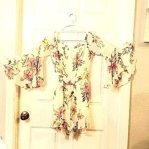 🌷Floral Romper